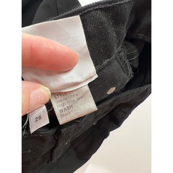 Reformation Black Straight Leg Jeans - Picture 7 of 9